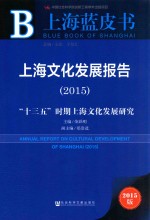 上海文化发展报告 2015 “十三五”时期上海文化发展研究 2015版