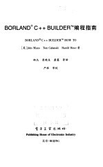 Borland C++ Builder编程指南 C++ Builder问题的明确解答