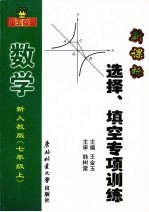 金玉考王 数学 选择、填空专项训练 七年级 上 新人教版