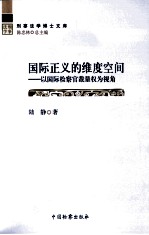 国际正义的维度空间 以国际检察官裁量权为视角