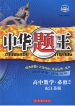 中华题王 苏教版 数学 2 必修