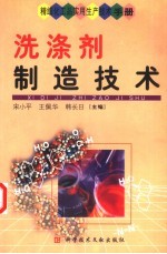 精细化工品实用生产技术手册 洗涤剂制造技术