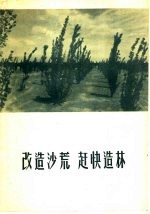 改造沙荒,赶快造林