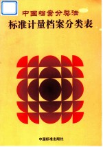 中国档案分类法 标准计量档案分类表