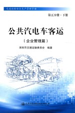 交通运输安全生产管理手册 公共汽电车客运 企业管理篇