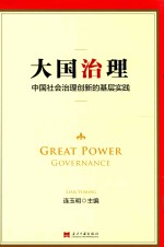 大国治理 中国社会治理创新的基层实践