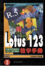 中文版Lotus 1-2-3 R5 for Windows教学手册