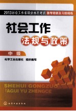 2013社会工作者职业水平考试备考精要及习题精练 社会工作法规与政策 中级
