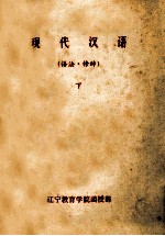 现代汉语 语法修辞 下