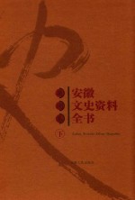 安徽文史资料全书 巢湖卷下