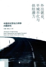 外出就业、半城市化与供给潜力 中国农村劳动力转移问题研究