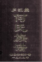 庐江堂何氏族谱 梅县松源分谱