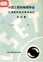 中国工程热物理学会 代用燃料技术学术会议论文集 1999 乐山