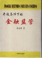 开放条件下的金融监管