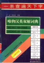 唯物汉英双解词典