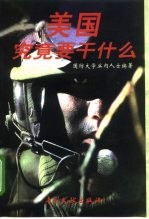 美国究竟要干什么