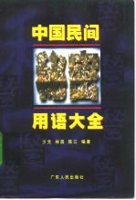 中国民间秘密用语大全