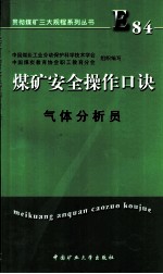 煤矿安全操作口诀 气体分析员