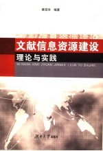 文献信息资源建设理论与实践