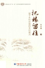 把根留住 基于乡村价值的乡村振兴