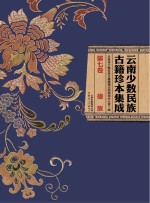 云南少数民族古籍珍本集成 第7卷 傣族