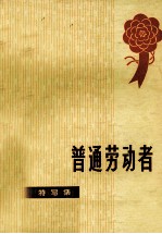 普通劳动者 特写集