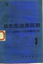 历史在这里深思 第3卷
