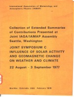 INTERNATIONAL ASSOCIATION OF METEOROLOGY AND ATMOSPHERIC PHYSICS (IAMAP)