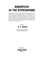 RADIATION IN THE ATMOSPHERE