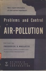 PROBLEMS AND CONTROL OF AIR POLLUTION