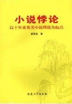 小说悖论 以十年来英美小说理论为起点