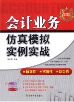 会计业务仿真模拟实例实战