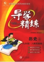 导学精练·九年级历史 上(人教实验版)