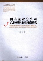 国有企业分公司总经理胜任特征研究