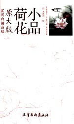 实用白描画稿 原大版 荷花小品