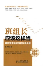 班组长应该这样当 基层管理高效落地实用手册