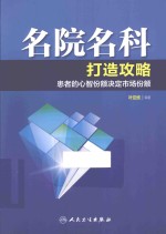 名院名科打造攻略 患者的心智份额决定市场份额