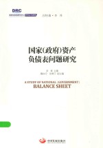 国务院发展研究中心研究丛书 国家(政府)资产负债表问题研究