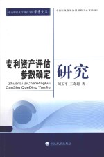 中央财经大学财政学院学者文库 专利资产评估参数确定研究