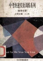中考快速实效训练系列 数学分册