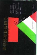 中国改革开放辞典