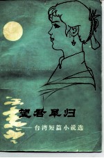 望君早归 台湾短篇小说选