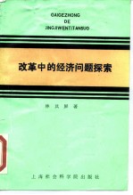 改革中的经济问题探索