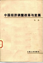 中国经济调整改革与发展