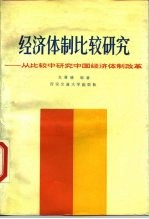 经济体制比较研究 从比较中研究中国经济体制改革