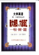 新大纲四、六级词汇 考点·辨析·真题