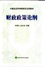 财政政策论纲