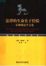 法律的生命在于经验 霍姆斯法学文集