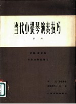当代小提琴演奏技巧 音阶、琶音的双音及和弦练习 第2册