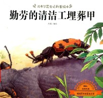 勤劳的清洁工埋葬甲